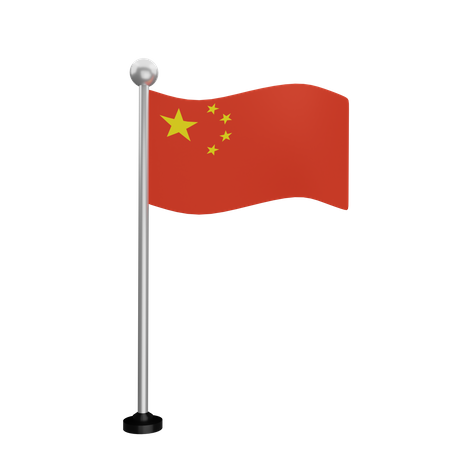 China Flag  3D Flag