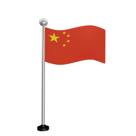 China Flag  3D Flag