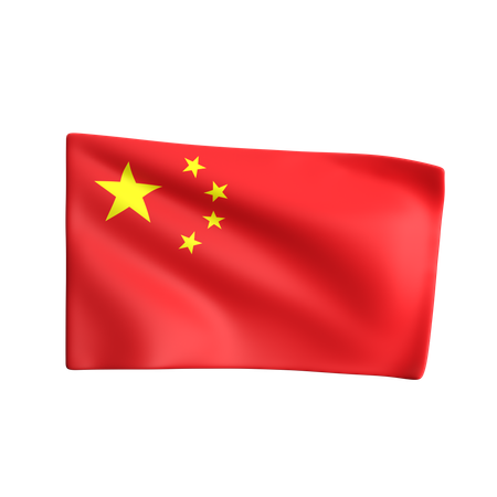 China Flag  3D Icon