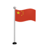 china flag 3d