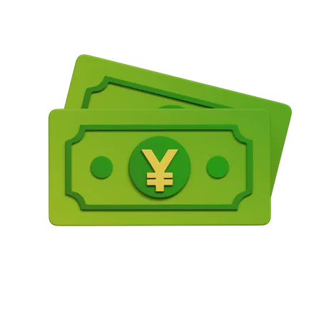 China Yuan  3D Icon