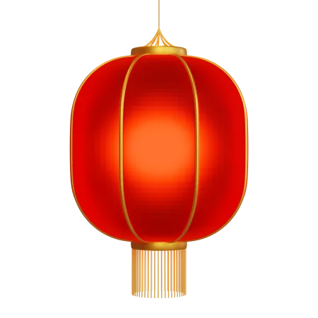 Lanterne du quartier chinois  3D Icon