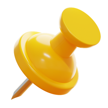 Alfiler  3D Icon