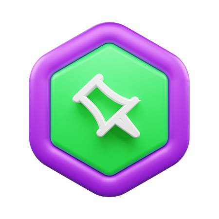 Alfiler  3D Icon