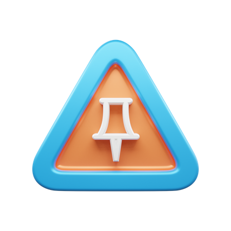 Alfiler  3D Icon