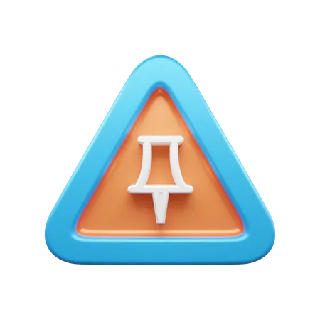 Alfiler  3D Icon