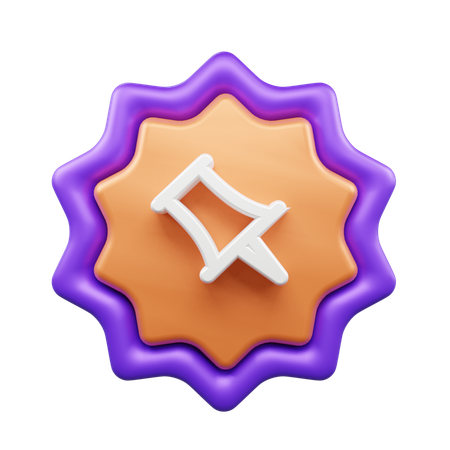 Alfiler  3D Icon