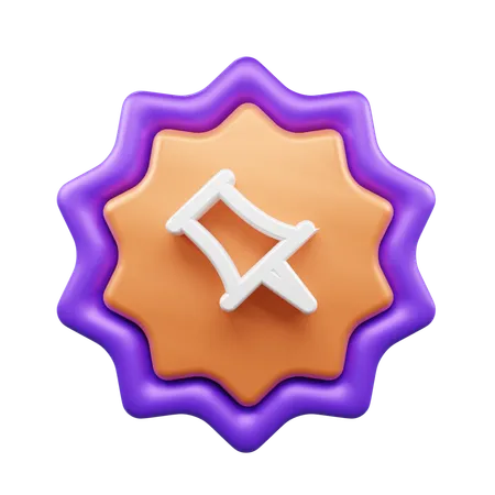 Alfiler  3D Icon