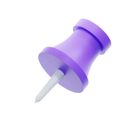 Alfiler  3D Icon
