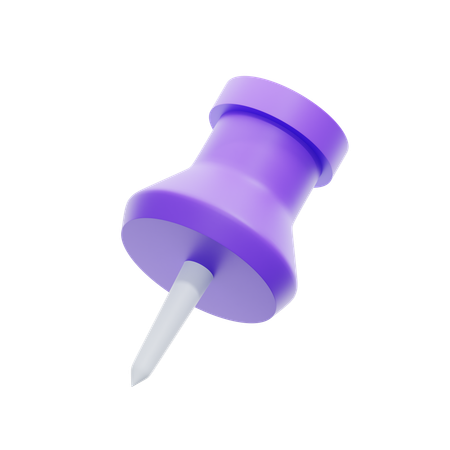 Alfiler  3D Icon