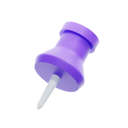 Alfiler  3D Icon