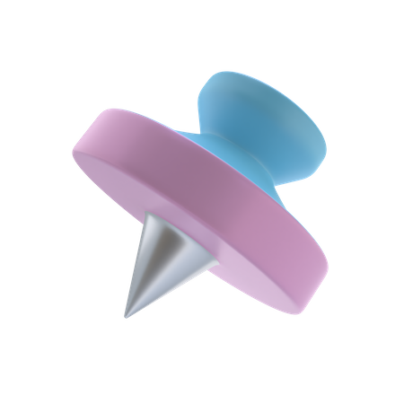 Alfiler  3D Icon