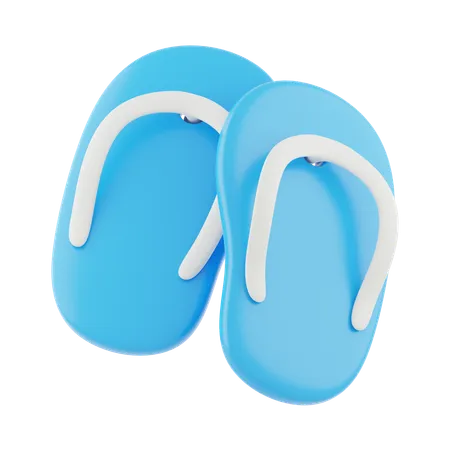 Chinelo de dedo  3D Icon