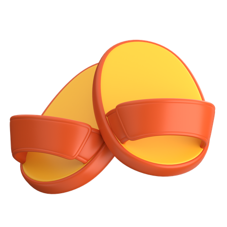 Chinelo  3D Icon