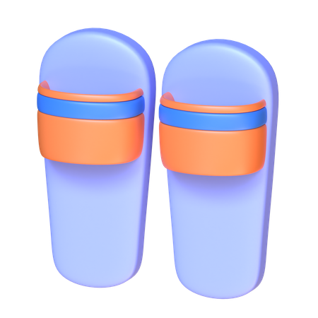 Chinelos  3D Icon