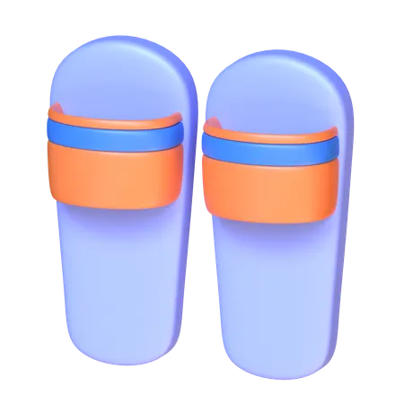 Chinelos  3D Icon