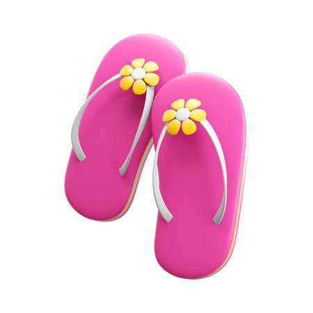 Chinelos  3D Icon