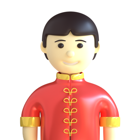 Chinês  3D Icon