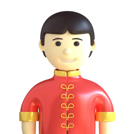 Chinês  3D Icon