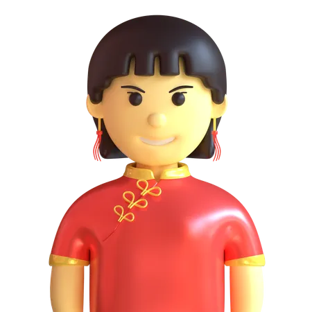 Chinês  3D Icon