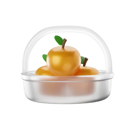 Laranja chinesa  3D Icon