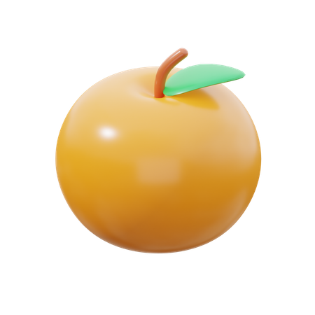 Laranja chinesa  3D Icon