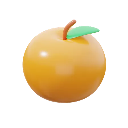 Laranja chinesa  3D Icon