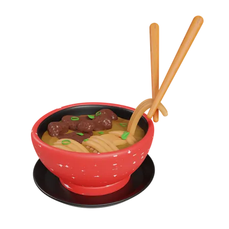 Pho chinês  3D Icon