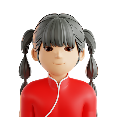 Chinese Avatar  3D Icon