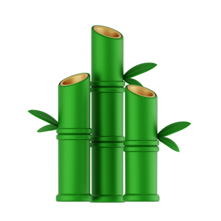 Chinese Bamboo  3D Icon