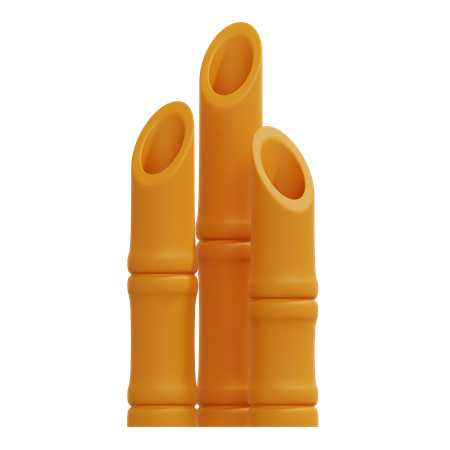 Chinese Bamboo  3D Icon