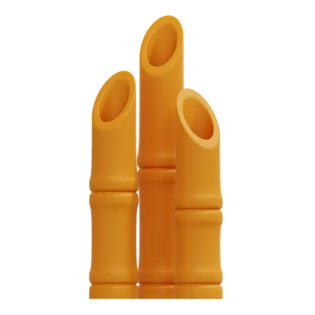 Chinese Bamboo  3D Icon