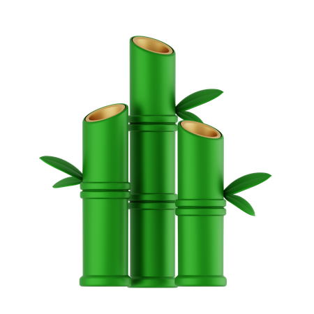 Chinese Bamboo  3D Icon