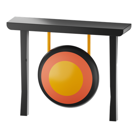 Chinese Bell  3D Icon