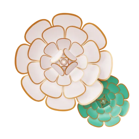 Chinese Bloom  3D Icon