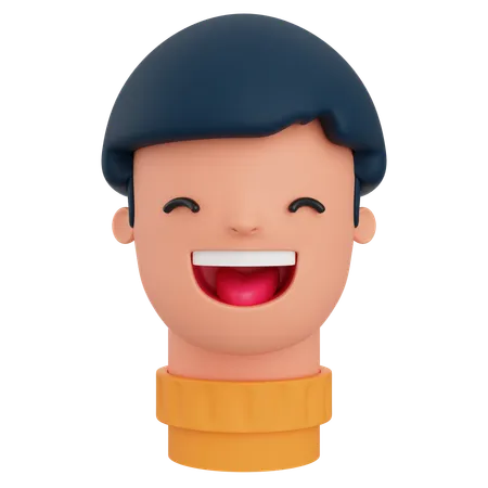 Chinese Boy  3D Icon