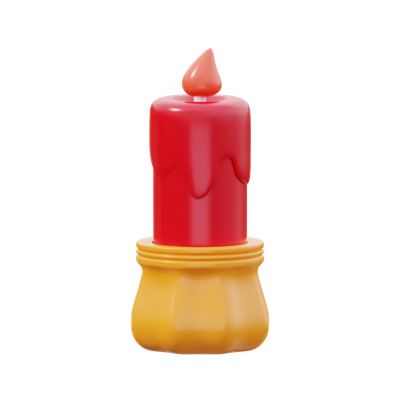 Chinese Candle  3D Icon