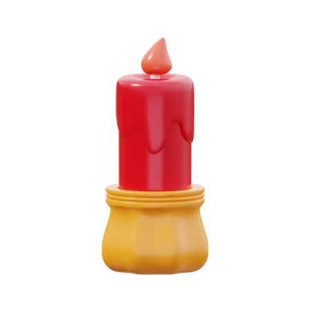 Chinese Candle  3D Icon