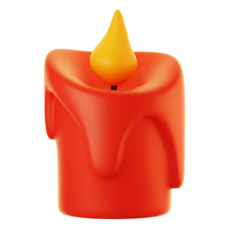 Chinese Candle  3D Icon