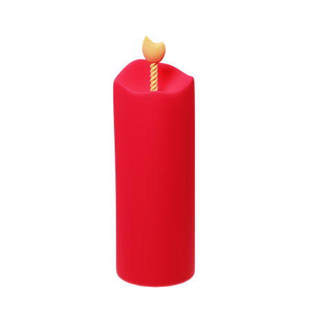 Chinese Candle  3D Icon