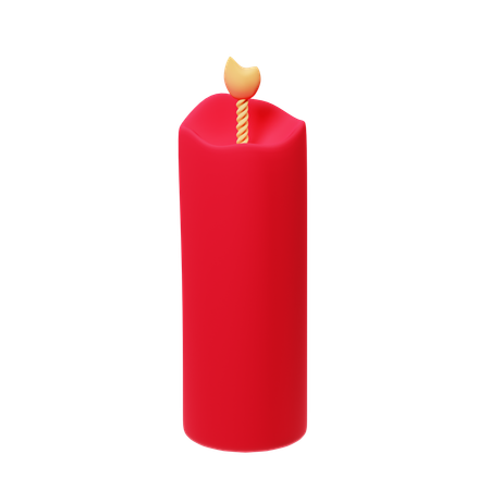 Chinese Candle  3D Icon