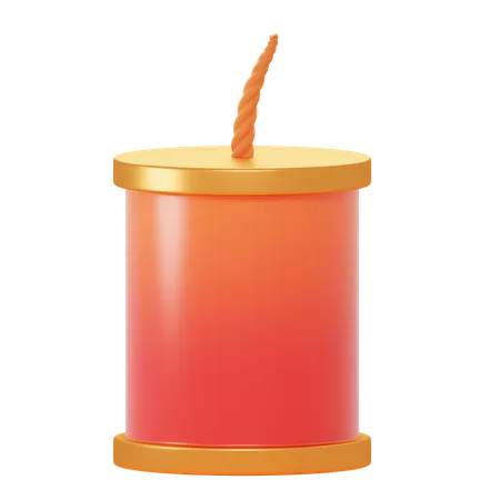 Chinese Candles  3D Icon