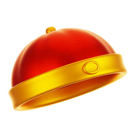 Chinese cap  3D Icon