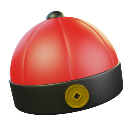 Chinese Cap  3D Icon