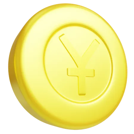 Chinese Coin  3D Icon