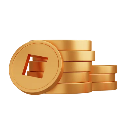 Chinese Coins  3D Icon