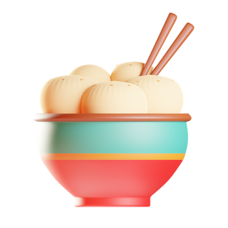 Chinese Dessert  3D Icon