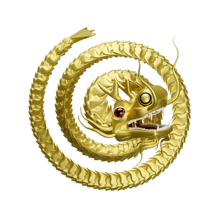 Chinese Dragon  3D Icon