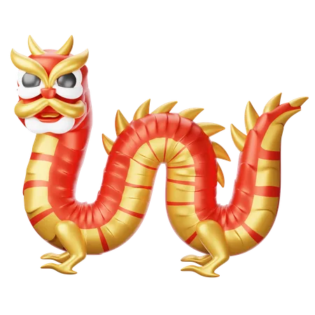 Chinese Dragon  3D Icon