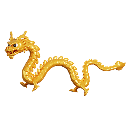 Chinese Dragon  3D Icon